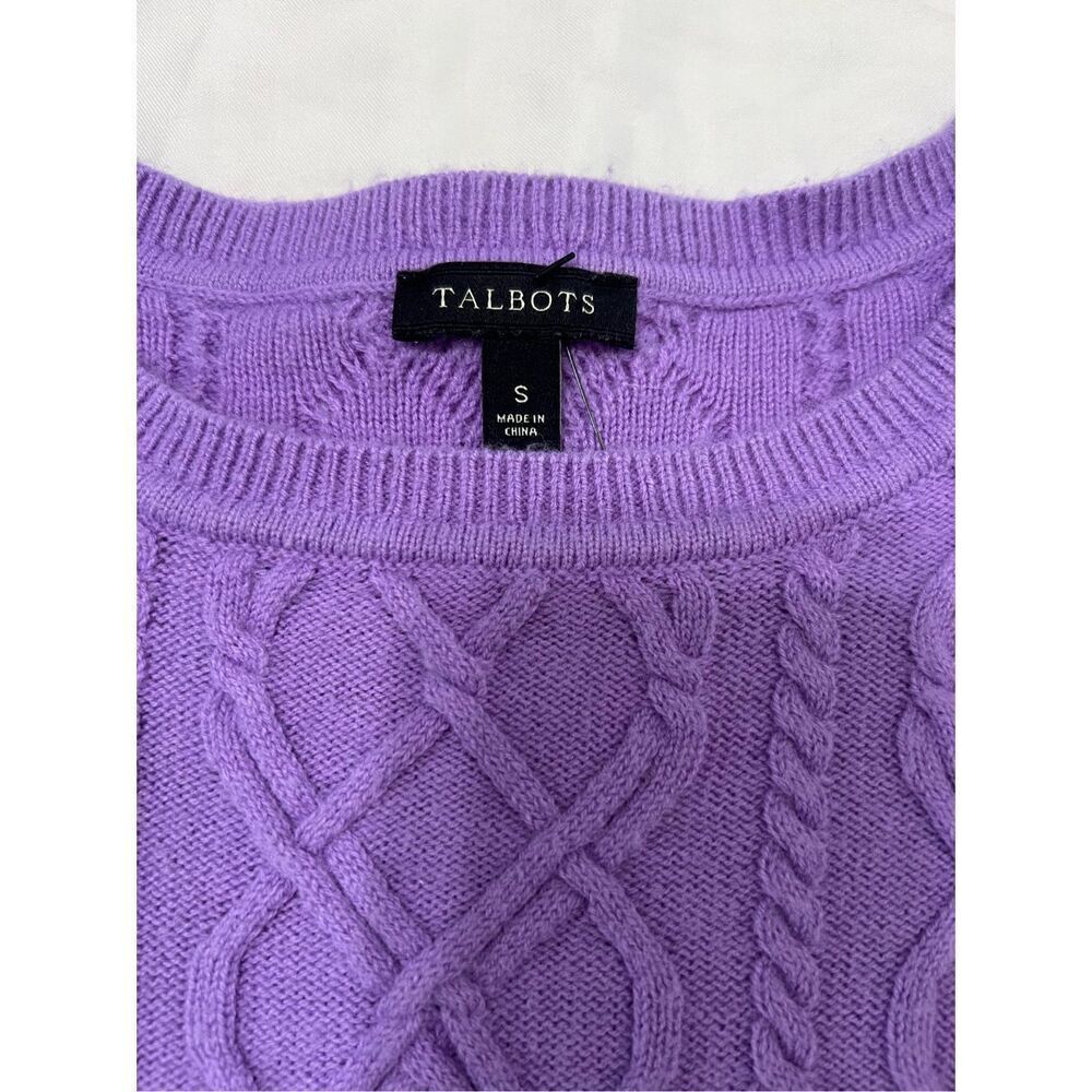 Talbots Cable Sweater - Picture 2 of 7